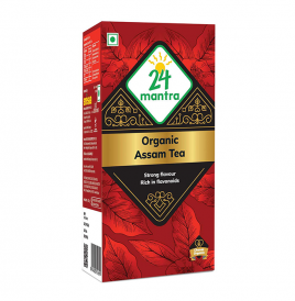 24 Mantra Organic Assam Tea   Box  100 grams